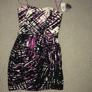 Jessica Simpson strapless dress